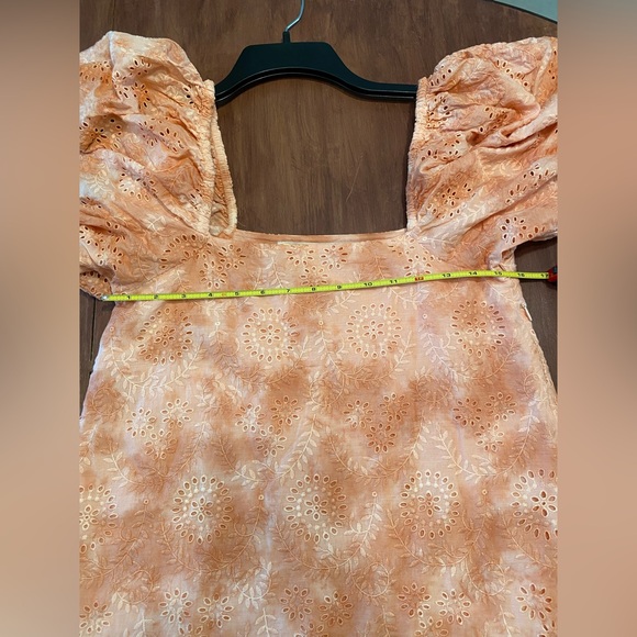 Jen’s Pirate Booty Ashbury Mini Dress Eyelet Tie Dye Size XS - Picture 8 of 11